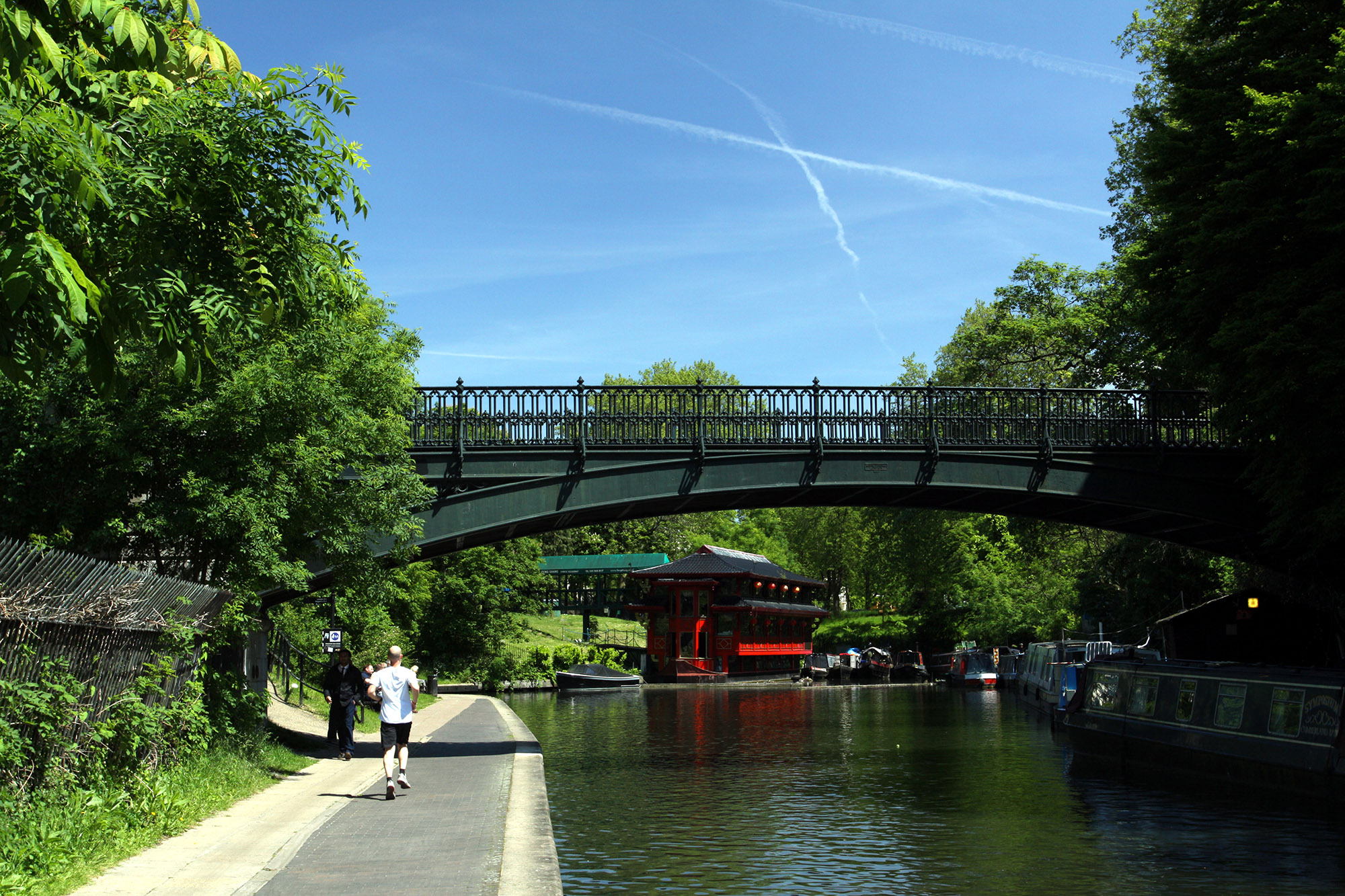 St Mark's Bridge over the Regent's canal