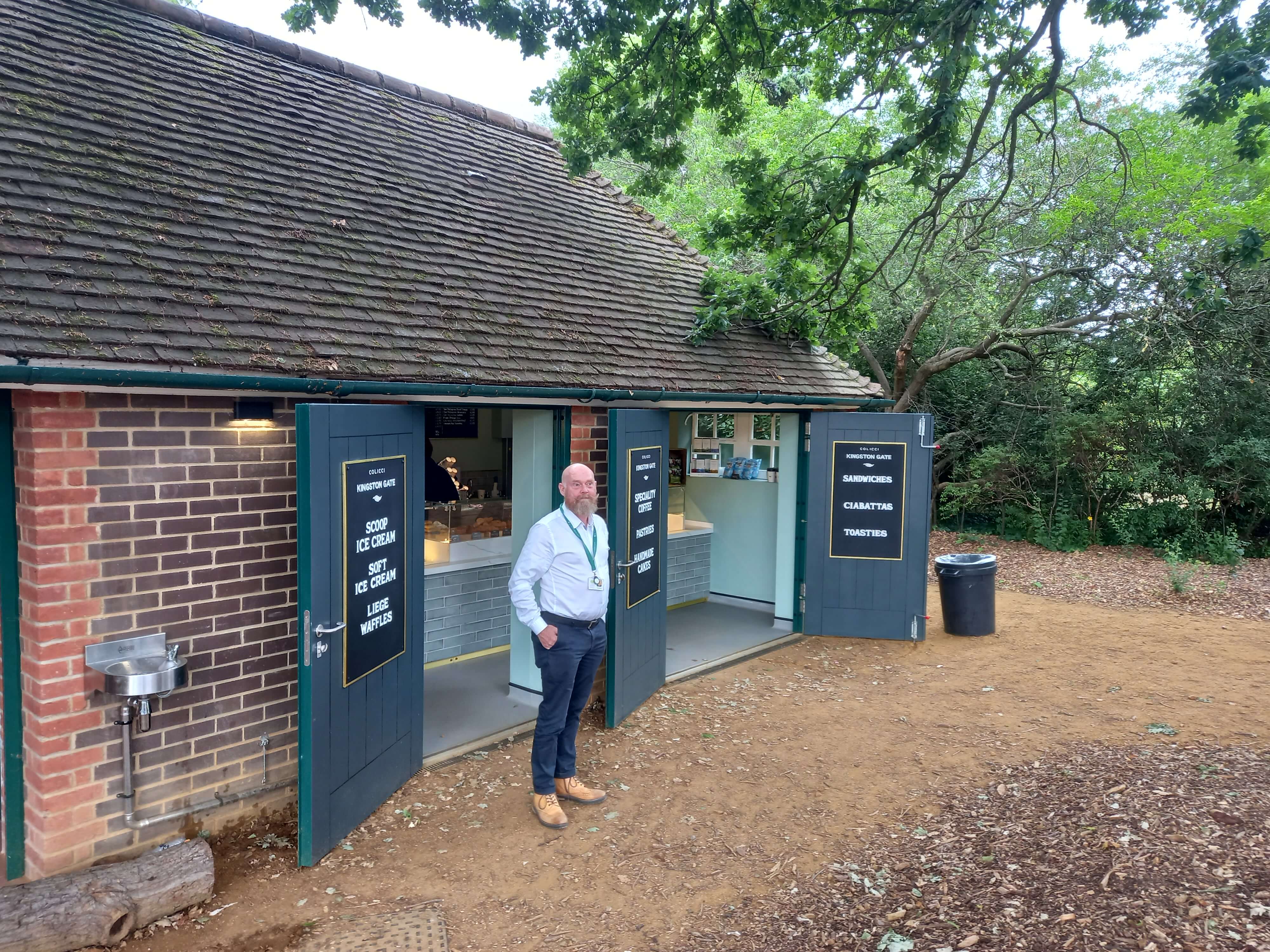 Kingston Gate kiosk