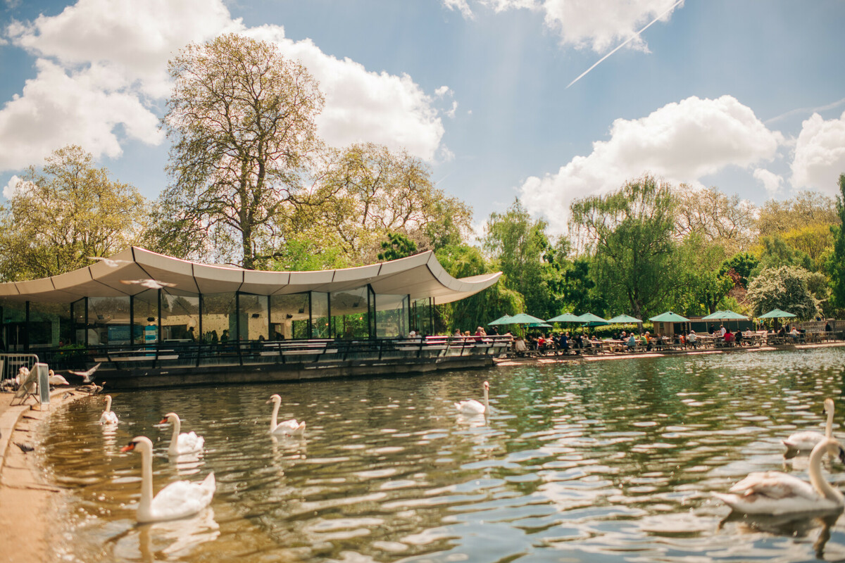 Hyde Park in spring 