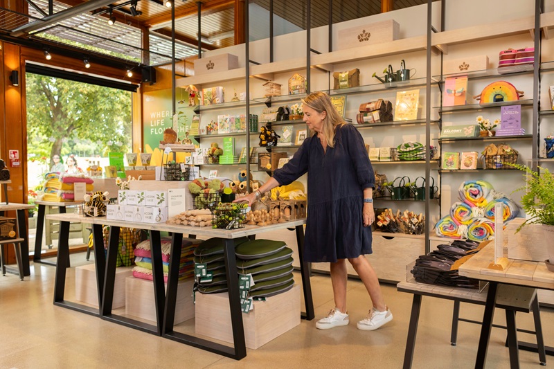 Hyde Park Shop interior