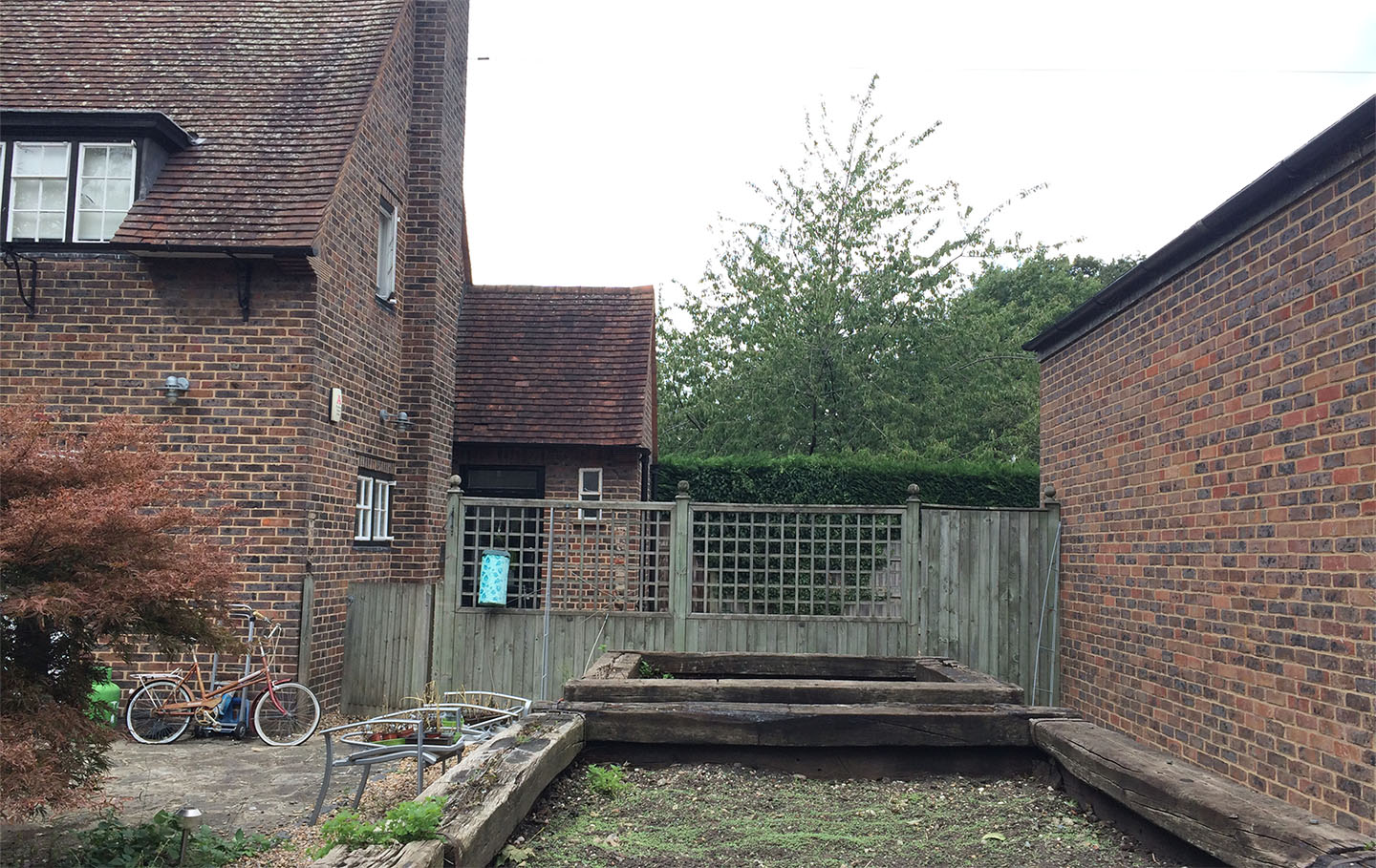 Existing buildings that would become the Ignatius Sancho Café