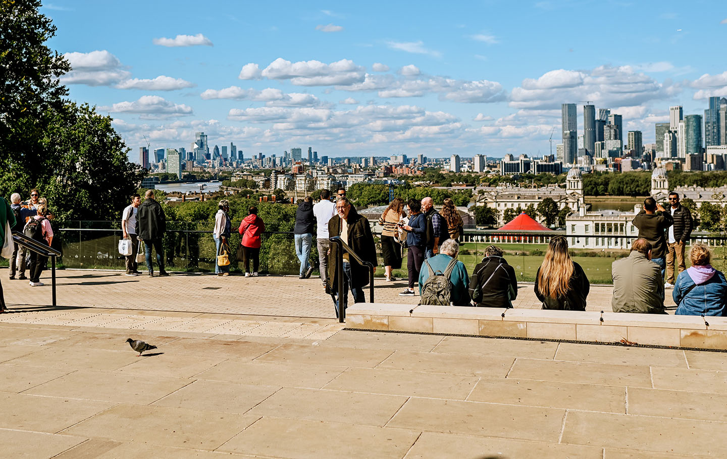 The new look viewpoint by the Wolfe statue