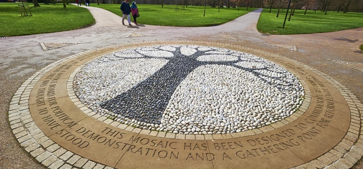 The Reformers' Tree in Hyde Park