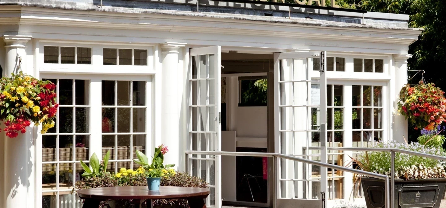 The Pavillion Café in Greenwich Park