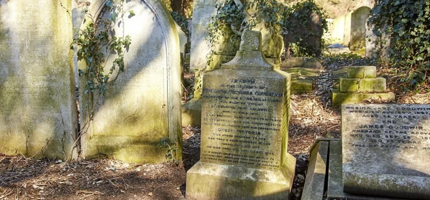 Princess Victoria Gouramma's grave