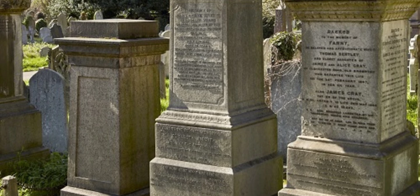 John Peake Knight grave