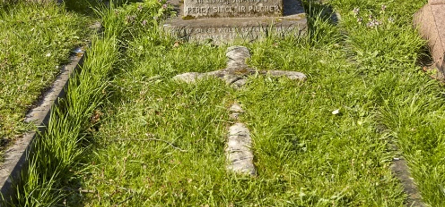 Percy Pilcher's grave