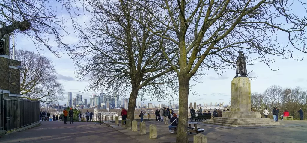 Greenwich Park in winter