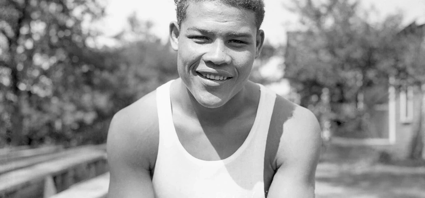 Joe Louis photographed in 1936 