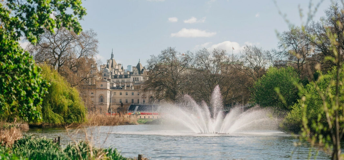 Horse Guards Parade in St. James's Park