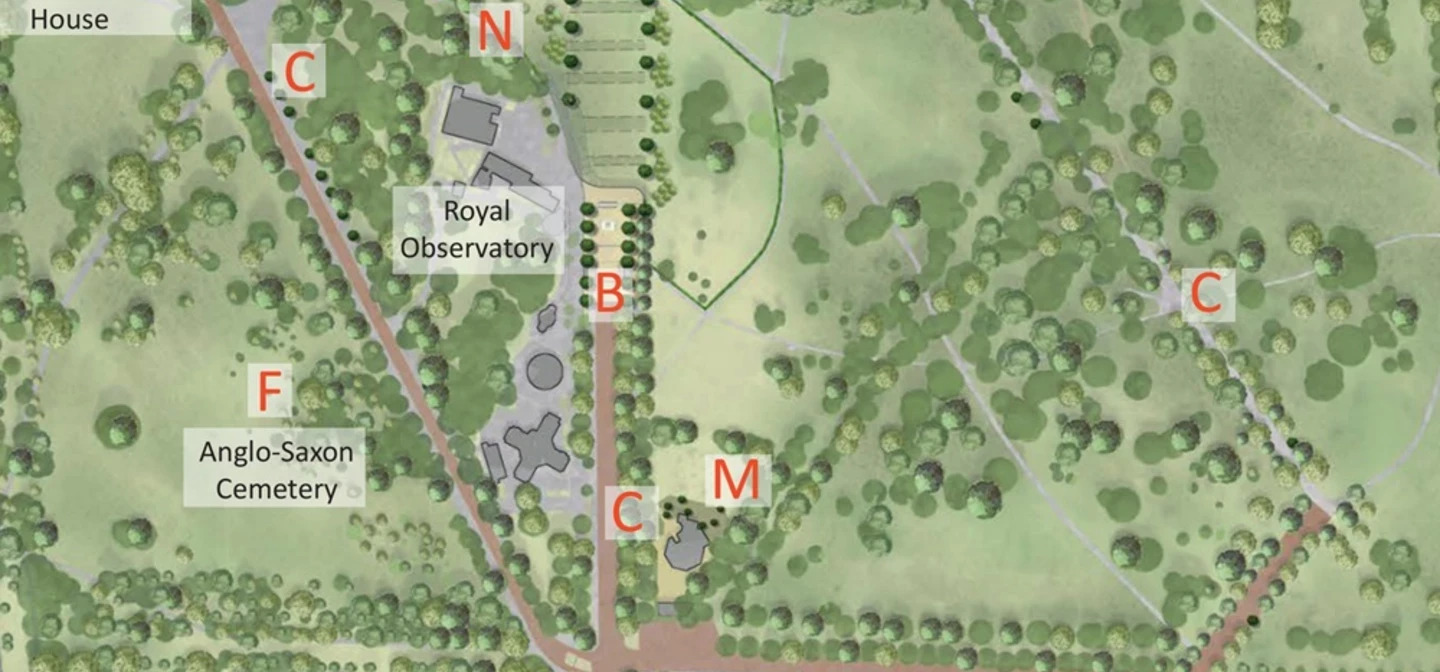 Greenwich Park Revealed masterplan