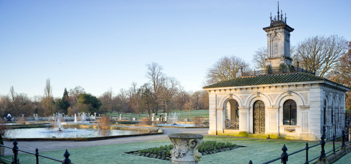 Italian Gardens in winter