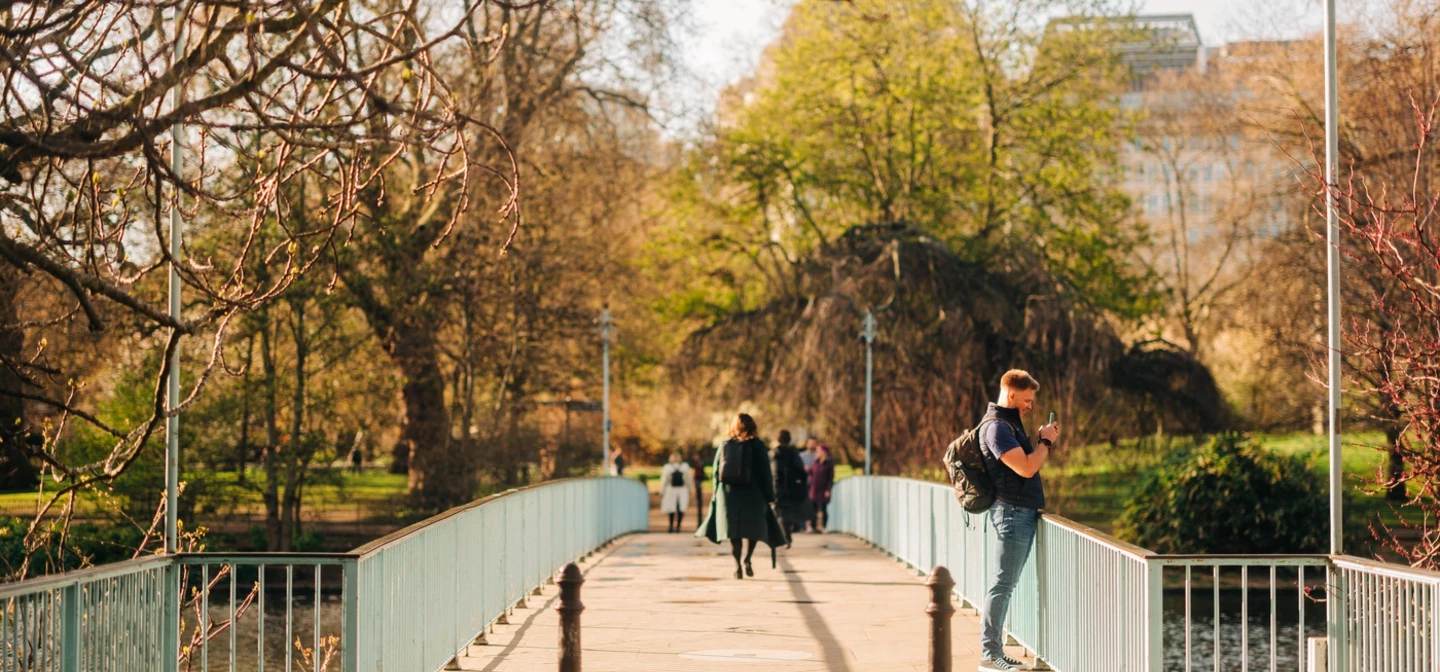 St James's Park Map Hero Spring