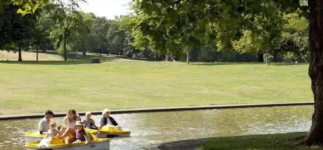 Boating in Greenwich Park