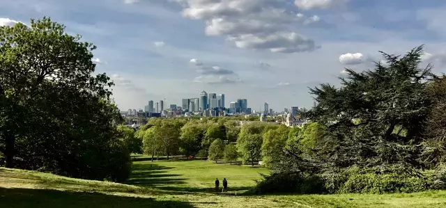 Crooms Hill view in Greenwich Park