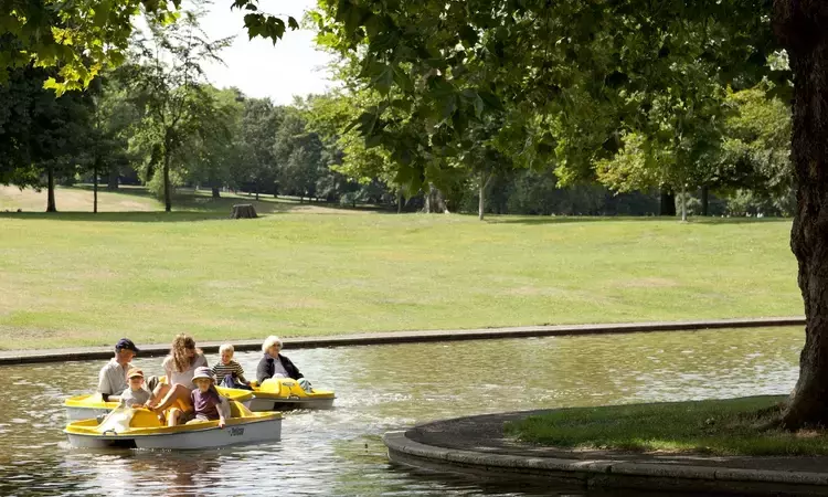 Boating in Greenwich Park