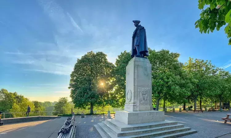 General Wolfe Statue in Greenwich Park