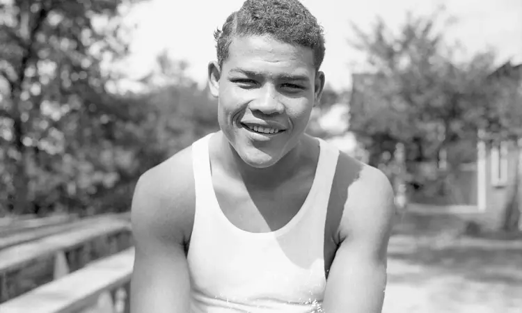 Joe Louis photographed in 1936 