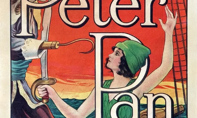 Poster for the 1924 film of Peter Pan