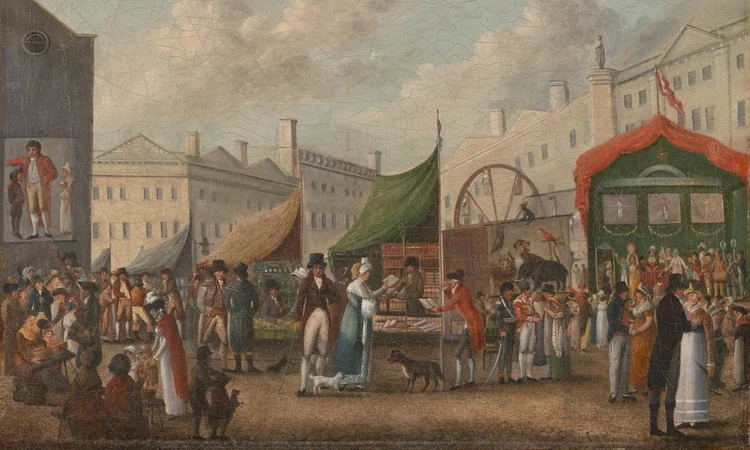 Attributed to Maria Spilsbury, Greenwich Fair, c. 1800