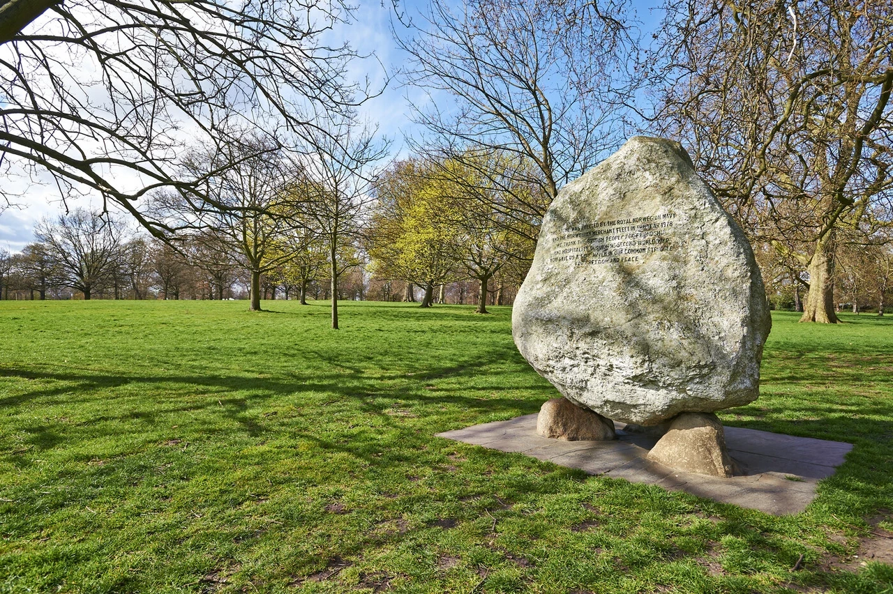 Norwegian War Memorial in Hyde Park