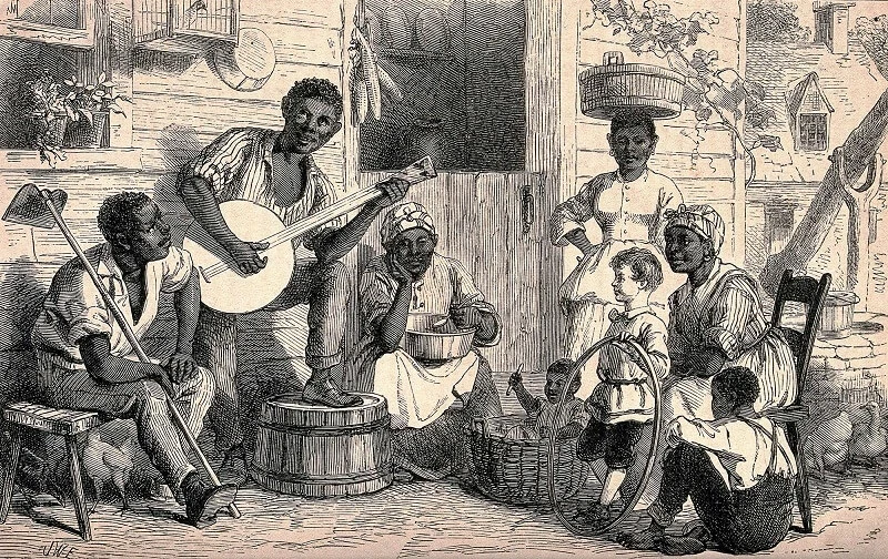 James Bohee Banjo player and family