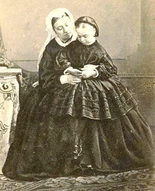 Queen Victoria with Princess Beatrice, her ninth and final child. Snow anaesthetised the queen with chloroform during Beatrice’s birth.