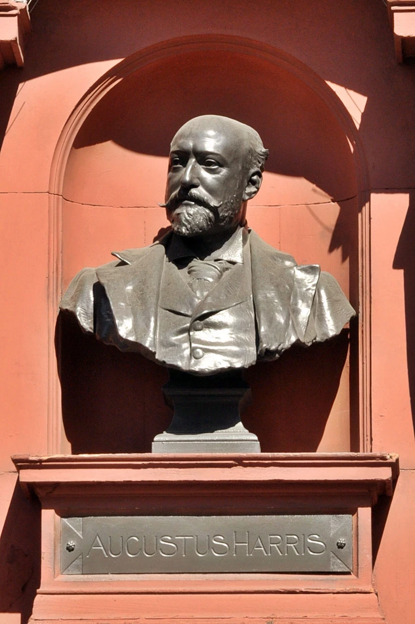 Augustus Harris bust