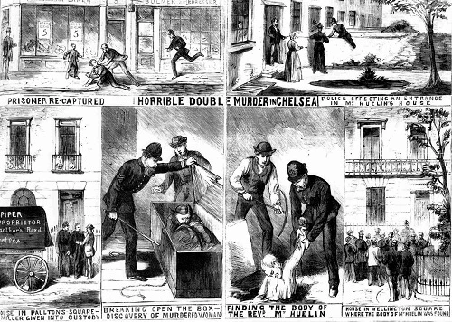 Illustration of the murders