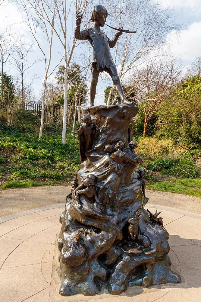 Peter Pan statue, Kensington Gardens