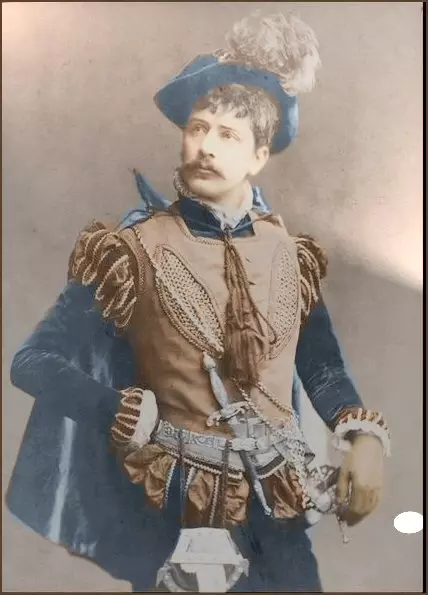 William Terriss in 1882