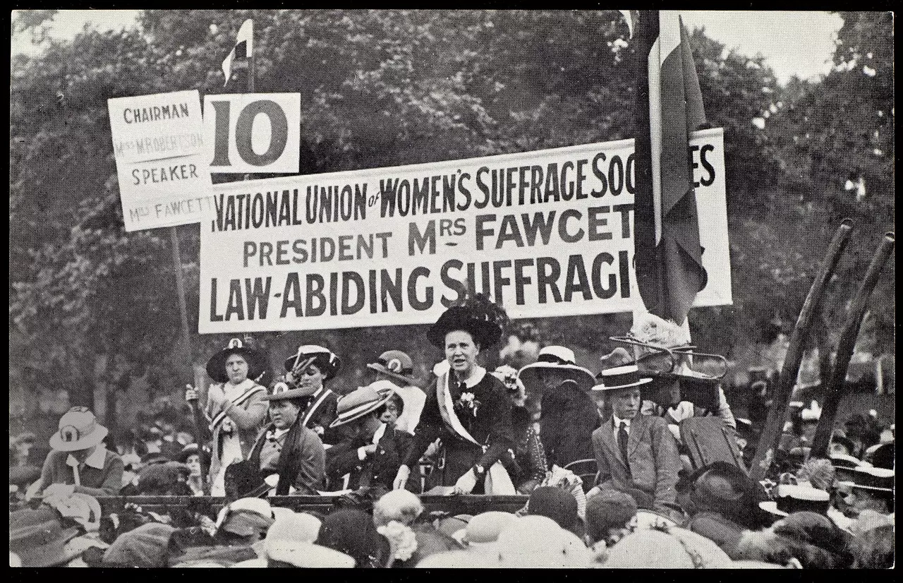 Women's suffrage in Hyde Park