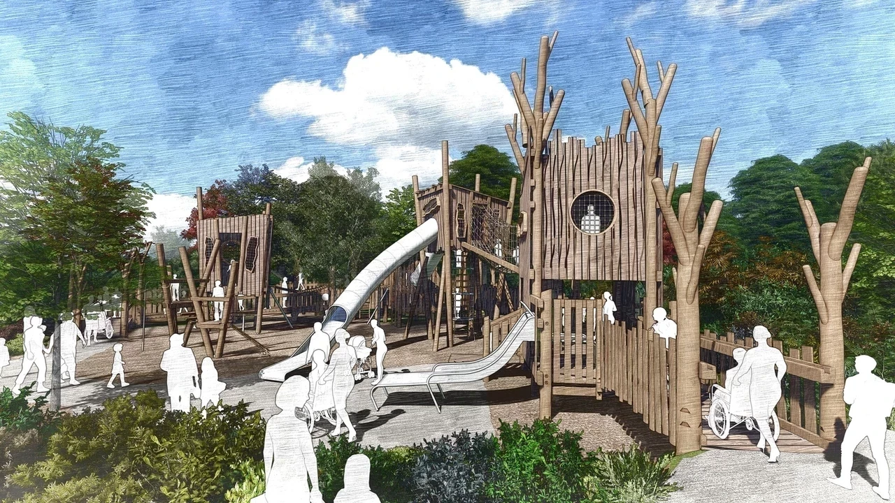 Diana memorial playground tree encampment renewal
